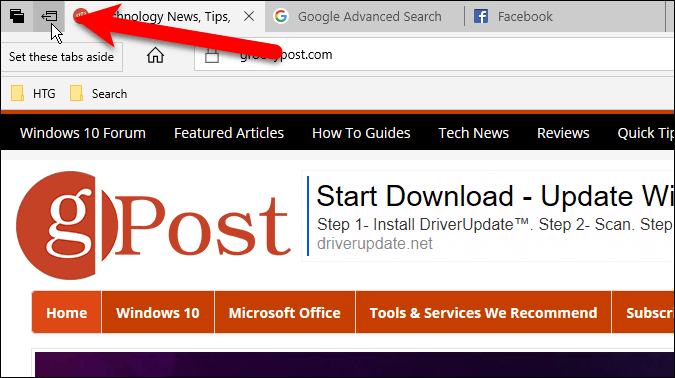 Jak vyčlenit karty na později v aplikaci Microsoft Edge pomocí skupin karet