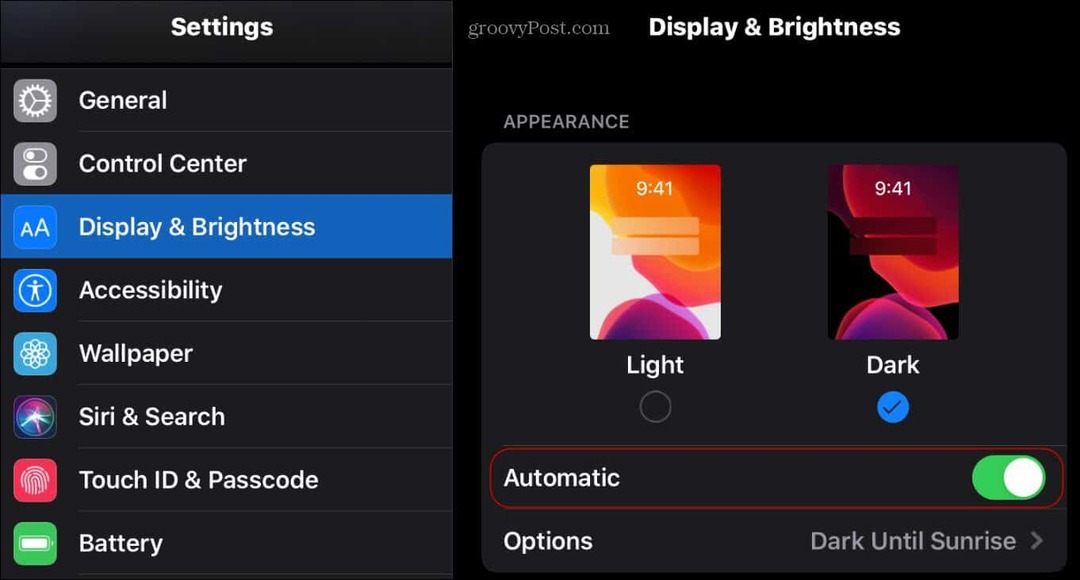 Jak povolit tmavý režim na vašem iPhone nebo iPadu