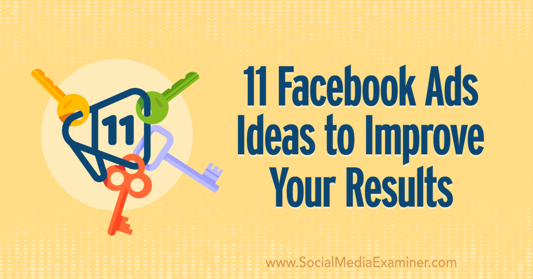 11 nápadů na Facebookové reklamy, jak zlepšit své výsledky, Anna Sonnenbergová na zkoušce na sociálních médiích.