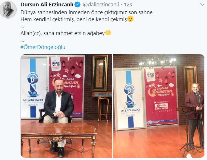 Dursun Ali Erzincanlıdan Ömer Döngeloğlu sdílení