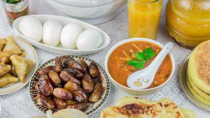 Jaké jsou způsoby vyvážené výživy v ramadánu? Co je třeba zvážit v sahuru a iftaru?