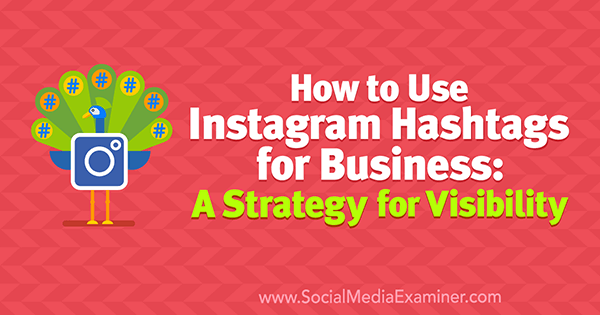 Jak používat hashtagy Instagramu pro podnikání: Strategie viditelnosti Jenn Herman v průzkumu sociálních médií.