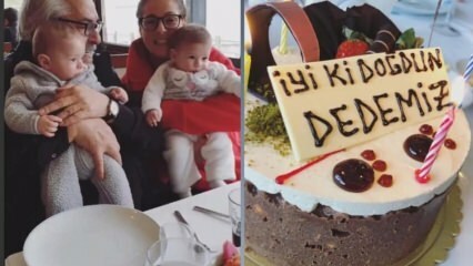 Rutkay Aziz slaví narozeniny s vnoučaty dvojčat