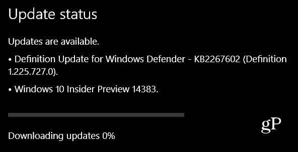 Windows 10 Preview Build 14383 Vydáno pro PC a mobilní telefony
