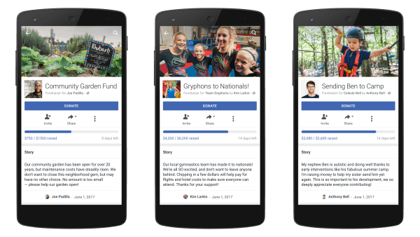  Facebook rozšiřuje svůj osobní nástroj pro získávání finančních prostředků na více uživatelů v USA