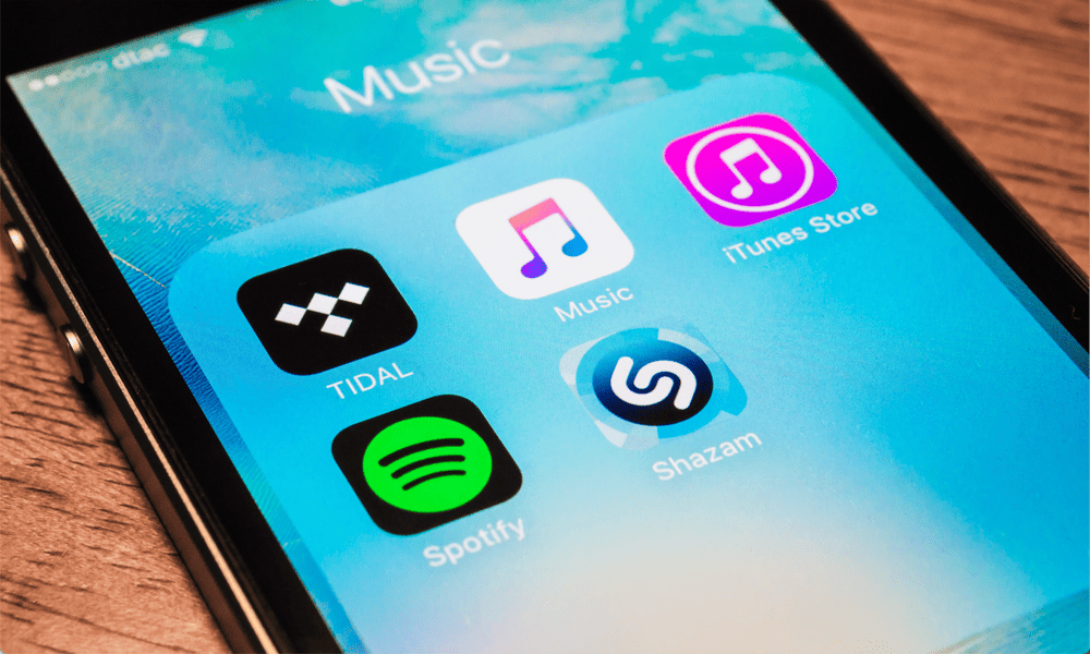 Jak používat Shazam s Apple Music Classical