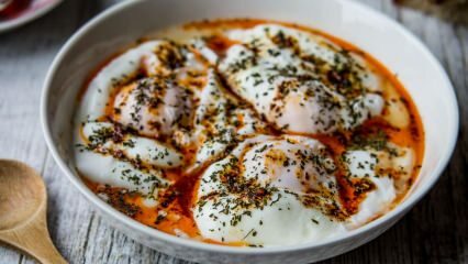 Jak vyrobit sázené vejce? Pošírovaný recept