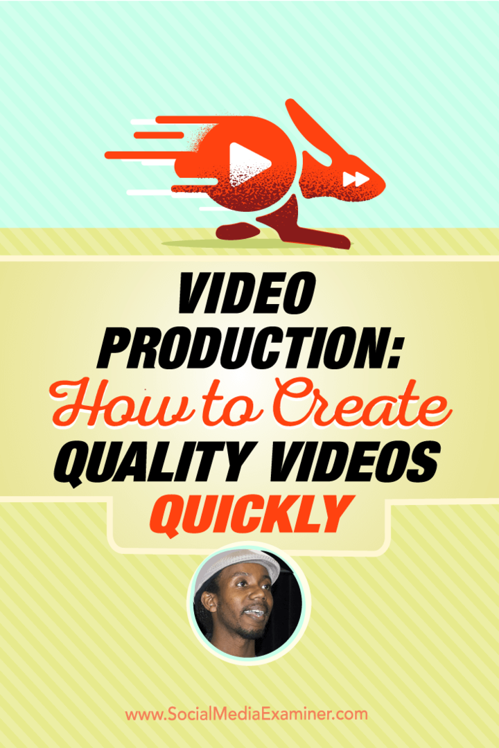 Produkce videa: Jak rychle vytvořit kvalitní videa: Zkoušející sociálních médií