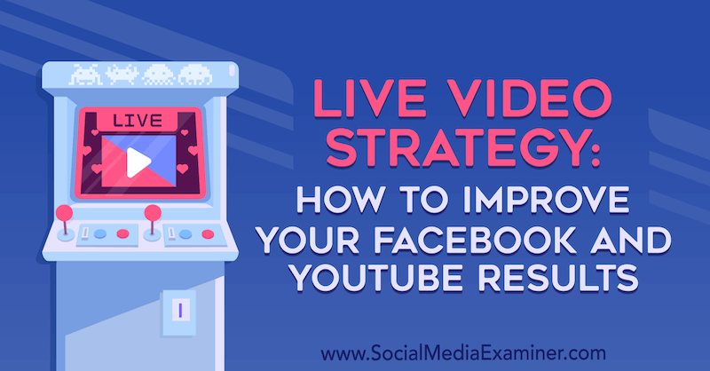 Strategie živého videa: Jak zlepšit výsledky na Facebooku a YouTube od Lurie Petruci v průzkumu sociálních médií.