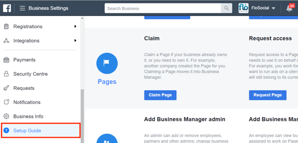 Použijte Facebook Business Manager, krok 25.