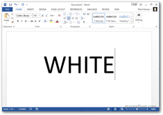 Office 2013 změnit barevné téma - bílé téma