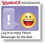 Přístup k webovým klientům s okamžitou zprávou - Yahoo! -Google-MSN