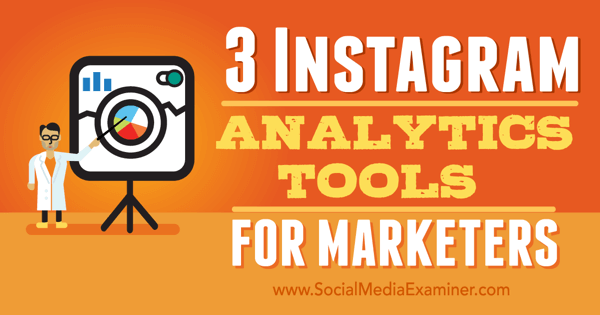 analytické nástroje instagramu pro obchodníky