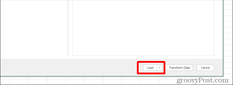 tlačítko načíst Excel