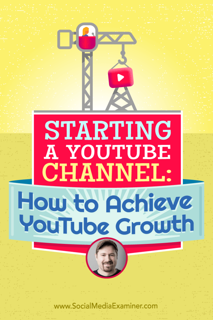 Zahájení kanálu YouTube: Jak dosáhnout růstu YouTube: Zkoušející sociálních médií