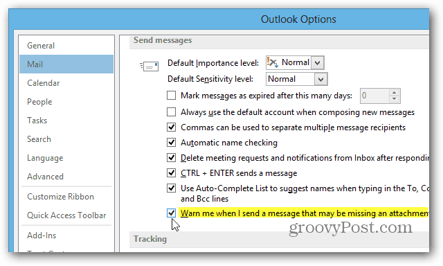 Tip aplikace Outlook 2013: Nikdy nezapomeňte odesílat přílohy