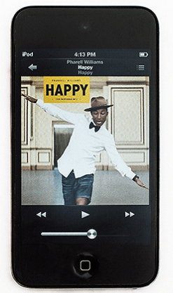 Úspěch přenosu hudby na iPod
