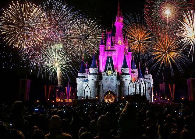 Disney World nový rok