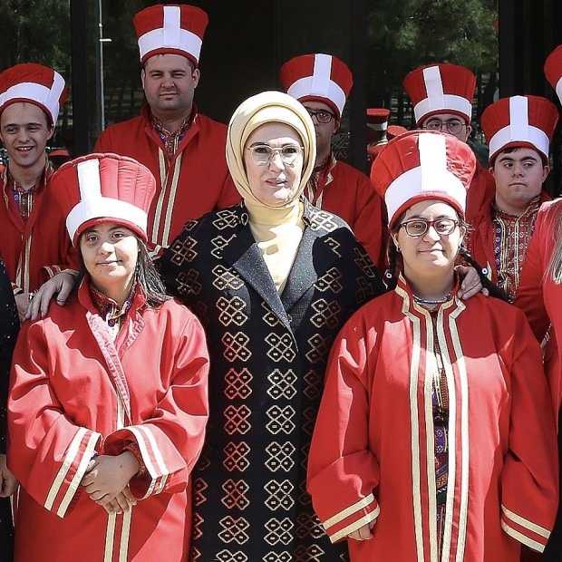 První dáma Emine Erdoğan otevřela Centrum pro handicapovaný život a speciální vzdělávání