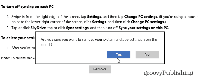 Odebrat synchronizovaná data z SkyDrive v systému Windows 8.1