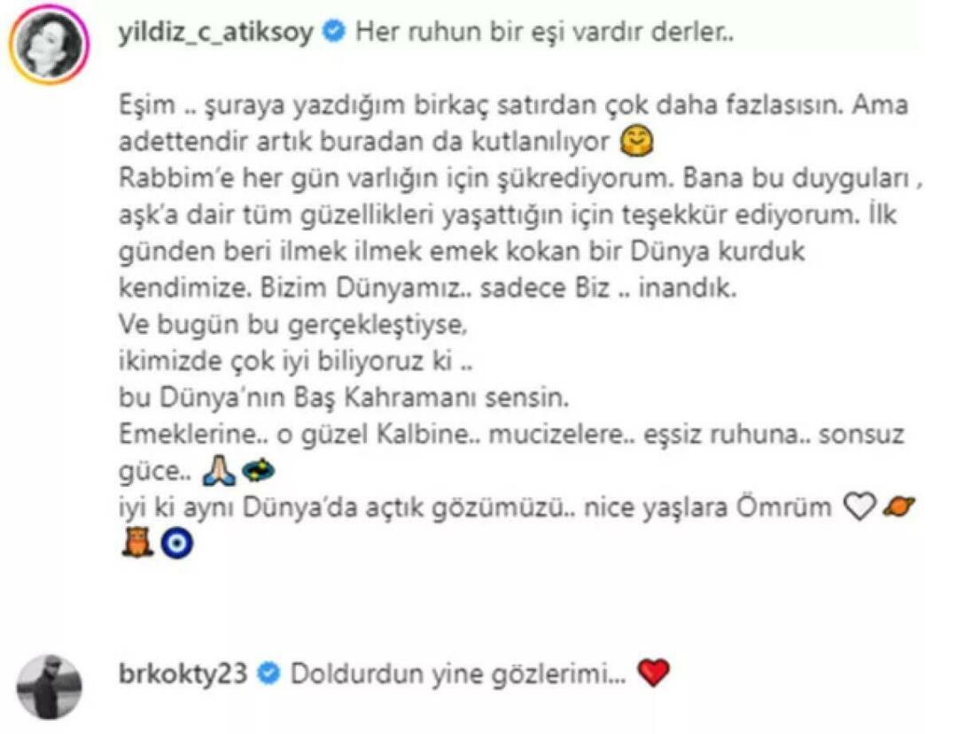 Yıldız Çağrı Atiksoy láme nepřítele s Berkem Oktayem! "Říká se, že každá duše má partnera"