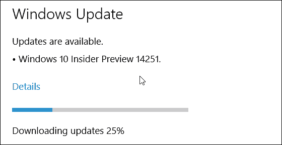 Windows 10 Insider Preview 14251