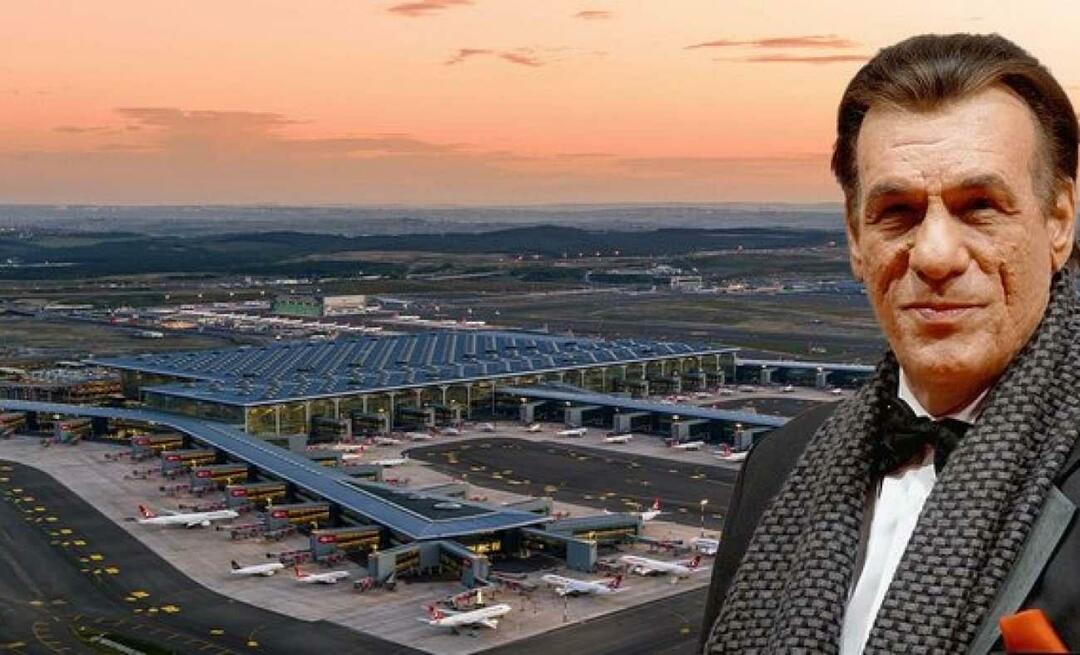 Světoznámý herec Robert Davi obdivoval istanbulské letiště!