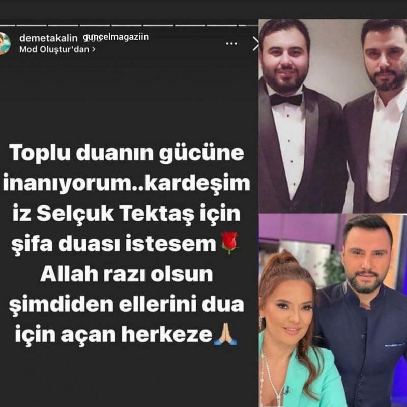 Alişan sdílel nejnovější situaci o svém bratrovi Selçukovi Tektaşovi
