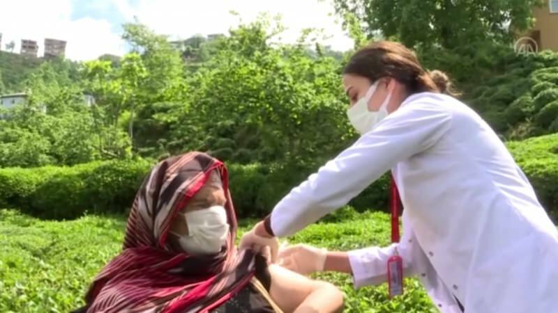 Posun „očkování“ zdravotnických pracovníků pokračuje v náročné geografii východního černomořského regionu