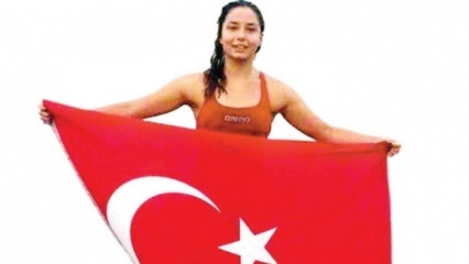 Nejrychlejší turecká žena překračující anglický kanál: Bengisu Avcı 