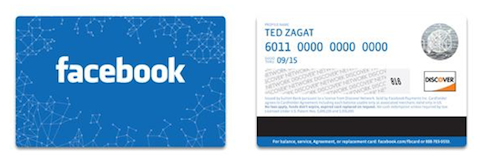 facebook dárková karta