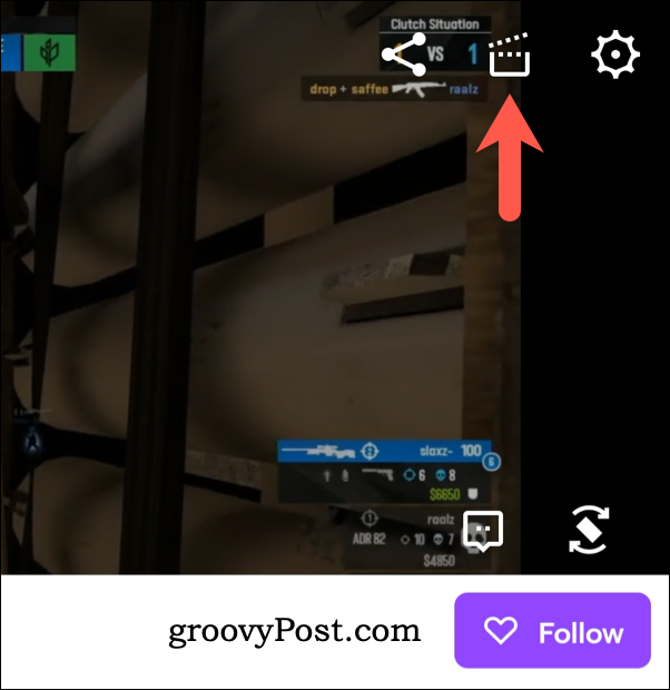 Twitch Clip Button na Androidu