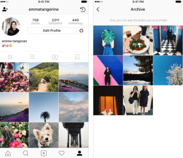 Instagram široce vydal svou novou funkci Archiv všem uživatelům. 