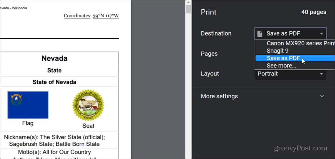 Jak uložit webovou stránku jako PDF z Google Chrome