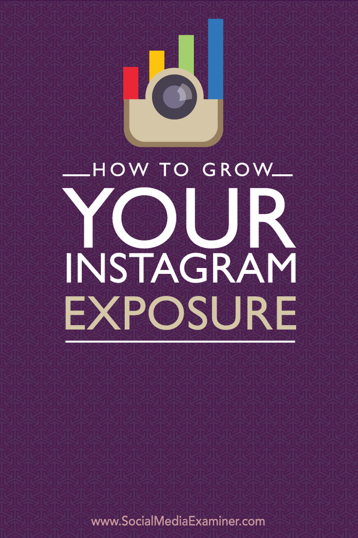 jak zvýšit expozici Instagramu
