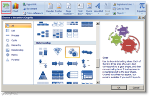 Microsoft Word 2007 Vložit Smartart