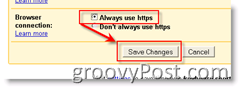 Jak povolit SSL pro všechny stránky GMAIL:: groovyPost.com
