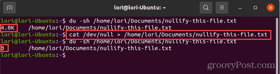Přesměrování devnull do souboru v Linuxu