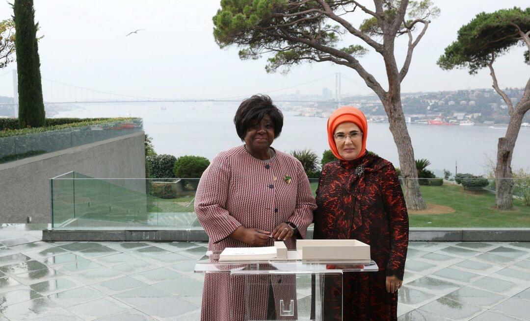 První dáma Erdoğan se setkala s manželkou prezidenta Mosambické republiky!