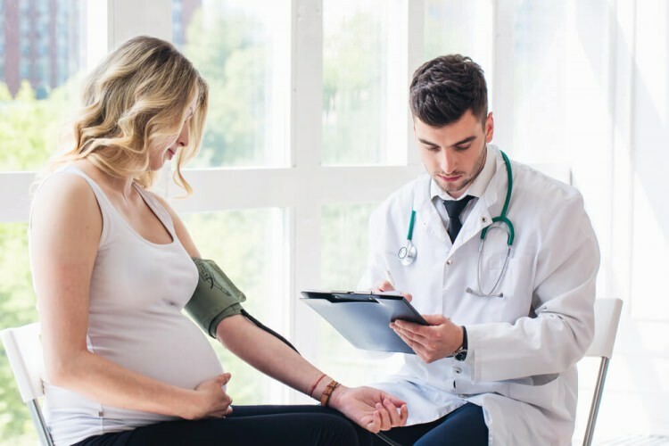 Hodnoty krevního tlaku během těhotenství