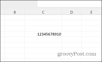 standardní notace excel