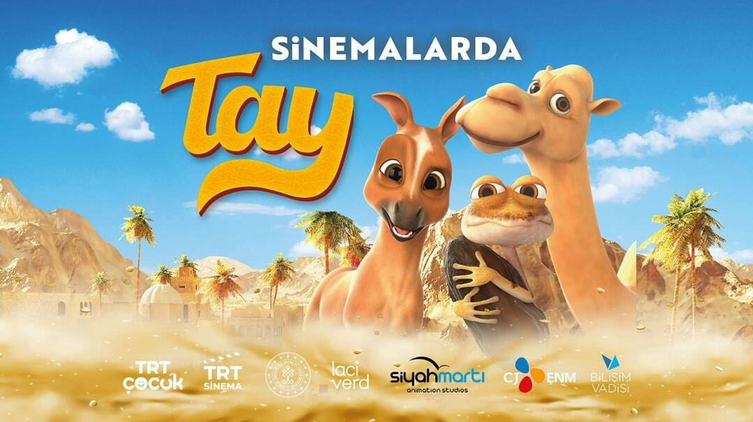 TRT koprodukční "TAY" bude prvním tureckým animovaným filmem, který bude uveden na Středním východě