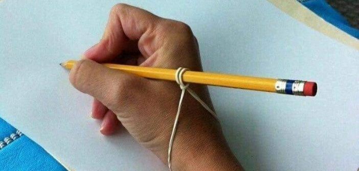 Jak naučit dítě držet tužku?
