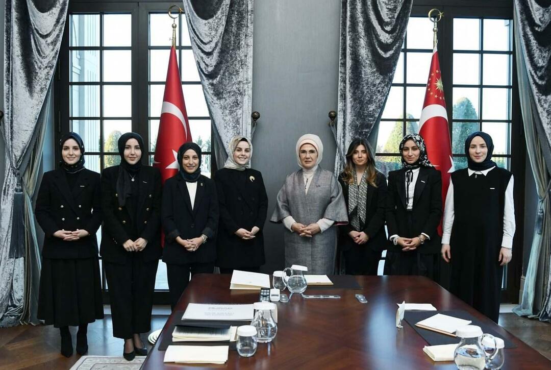 Emine Erdoğan se setkala s výborem žen MUSIAD