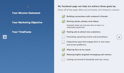 cíle facebookového studia