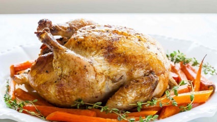 Jak uvařit celé kuře, jaké jsou triky? Lahodný pečený recept na celé kuře