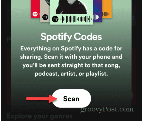 Vytvářejte a skenujte kódy Spotify
