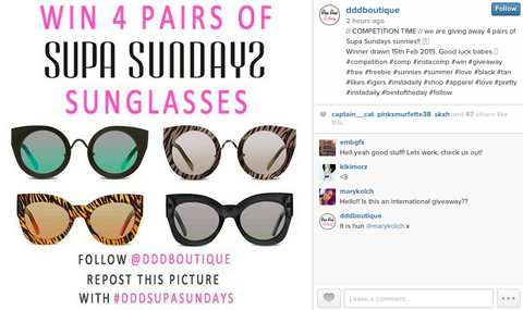 drop dead dollbaby boutique instagram soutěž obrázek