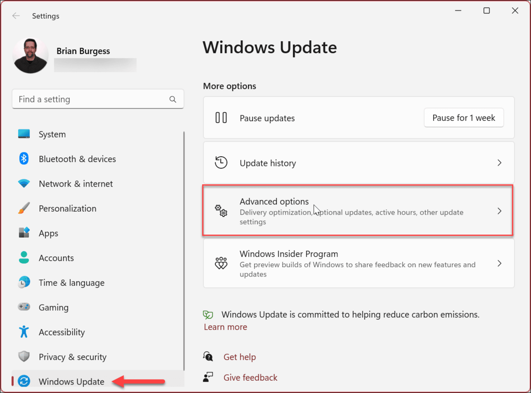 Jak omezit šířku pásma pro aktualizace systému Windows 11