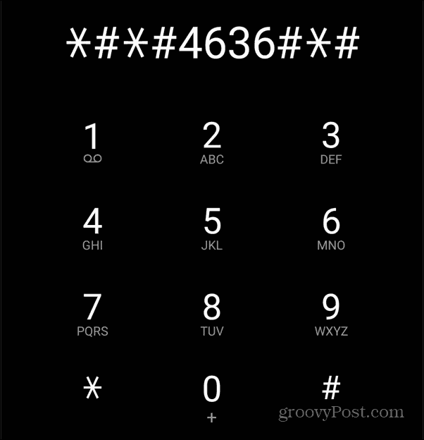 telefonní číselník pro android